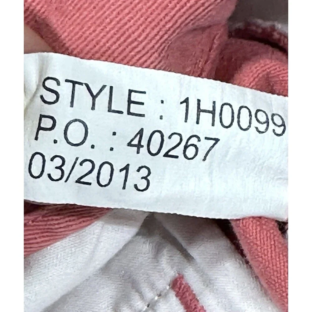 Vineyard Vines Men’s Salmon Cotton Twill Club Shorts Flat Front Pockets 1H0099